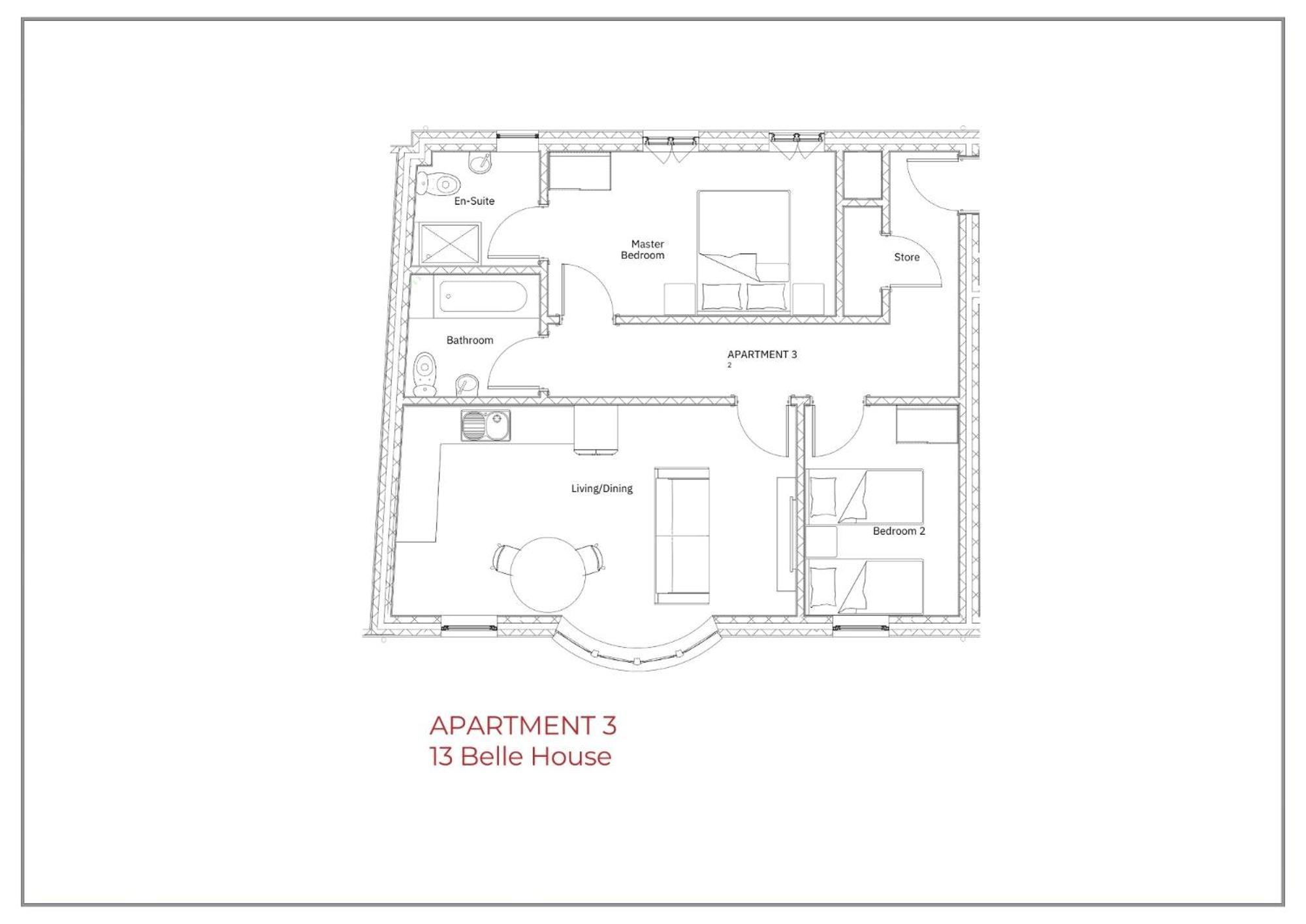 Finest Retreats - 13 Belle House - Apartment 3 Filey Exteriör bild